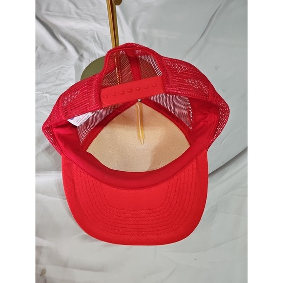 Otto Men Red Vintage Ross Perot for President Trucker Hat Cap Ross for Boss - Picture 10 of 11